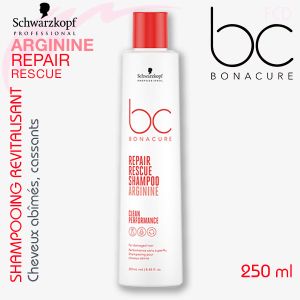 BC Bonacure Shampooing Nutritif Arginine Repair Rescue 250ml