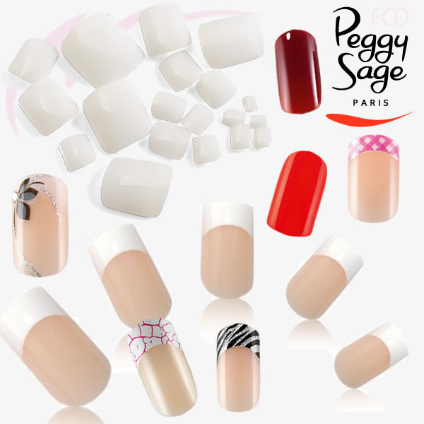 Faux ongles capsules Formes Peggy Sage