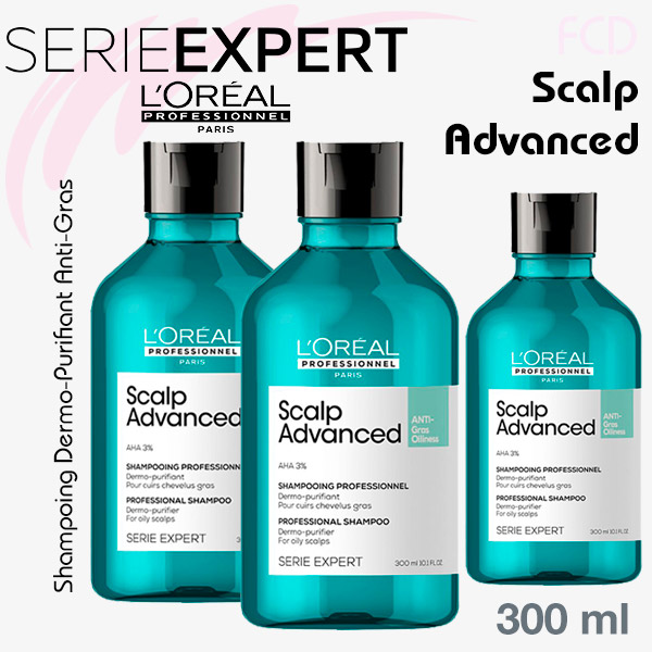 Scalp Advanced Dermo-Purifiant Anti-Gras 300ml