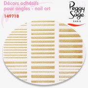 Série Décors adhésifs pour ongles 149718 | Peggy Sage