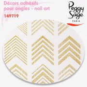 Série Décors adhésifs pour ongles 149719 | Peggy Sage