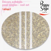 Décors adhésifs pour ongles collection Résilles 149667 | Peggy Sage