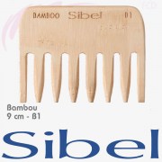 Peigne Afro en Bamboo B1 9cm