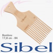 Peigne Afro en Bamboo B4 17,8cm