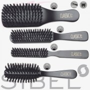 Brosses Classic bois plates noires