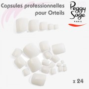 Capsules professionnelles pour orteils Peggy Sage