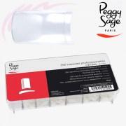 250 Capsules universelles carré transparentes 142405 Peggy Sage