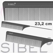 Peigne de queue Carbone 23,2 cm Sibel