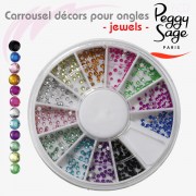 Carrousel 600 décors pour ongles Jewels 149910 Peggy Sage