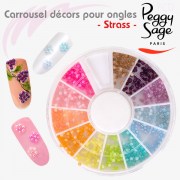 Carrousel 600 strass pour ongles 149976 Peggy Sage