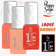 1-LAK 3-en-1 | Laqué Orange 5 ml | Peggy Sage