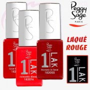 1-LAK 3-en-1 | Laqué Rouge 5 ml | Peggy Sage