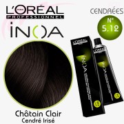 INOA color 5.12 Châtain Clair Cendré Irisé