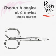 Ciseaux à ongles et à envies lames courbes Peggy Sage