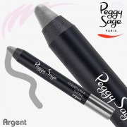 Crayon yeux jumbo argent 166 Peggy Sage