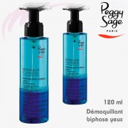 Démaquillant biphase yeux 120 ml Peggy Sage