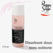 Dissolvant doux sans acétone 115 ml Peggy Sage