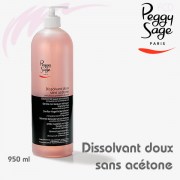 Dissolvant doux sans acétone 950ml Peggy Sage