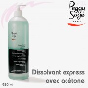 Dissolvant express avec acétone 950ml Peggy Sage