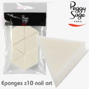 Eponges pour dégradés nail art  x10Peggy Sage