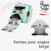 500 Formes adhésives pour ongles, large Peggy Sage