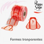 500 Formes adhésives pour ongles, transparentes Peggy Sage