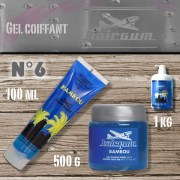 Gel Coiffant Bambou - Fixation forte - Force 6 Hairgum