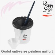 Godet anti-verse nail art Peggy Sage