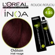 INOA color - 4.26 Châtain irisé rouge