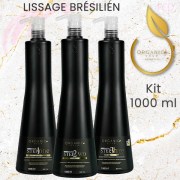 Kit Lissage Brésilien 1000ml Organic Gold