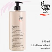 lait démaquillant vitaminé 990 ml l Peggy Sage