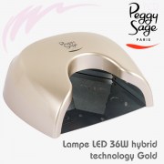 Lampe LED 36W hybrid technology Gold Peggy Sage