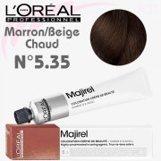 Majirel n°5.35 Châtain Clair Doré Acajou 50 ml L'Oréal Professionnel