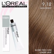 Majirel Cendré n°9.12-Blond Très Clair Cendré Irisé 50 ml L'Oréal Professionnel