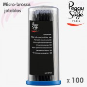 Micro-brosse jetable x 100 Peggy Sage