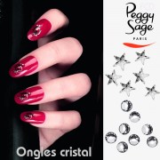 Décors pour ongles cristal Peggy Sage