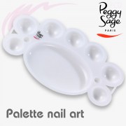 Palette nail art Peggy Sage