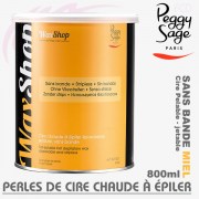 Cire chaude pelable miel WaxShop de Peggy Sage