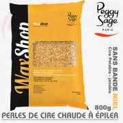 Perles de cire chaude pelable miel WaxShop de Peggy Sage