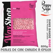 Perles de cire chaude pelable rose  WaxShop de Peggy Sage