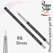  Pinceau gel UV logo strass 06 Peggy Sage