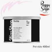 Pot vide d’une contenance de 400 ml WaxShop Peggy Sage