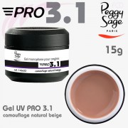 Gel PRO 3.1 - camouflage natural beige 15g Peggy Sage