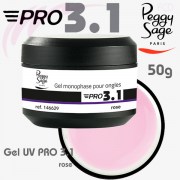 Gel PRO 3.1 - rose 50 g Peggy Sage