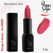 Rouge à lèvres irisé marvellous pink 268 Peggy Sage