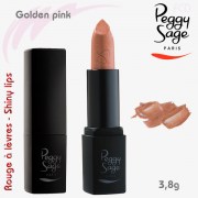 Rouge à lèvres Shiny lips golden pink 016 Peggy Sage