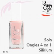 Soin de l'ongle 4 en 1 au silicium 11ml Peggy Sage