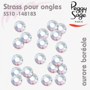 Strass pour ongles  aurore boréale SS10 - 148183 Peggy Sage