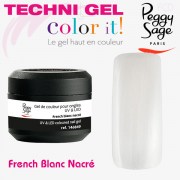 TechniGel Color It French Blanc Nacré Peggy Sage