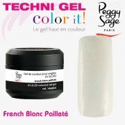 TechniGel Color It French Blanc Pailleté Peggy Sage